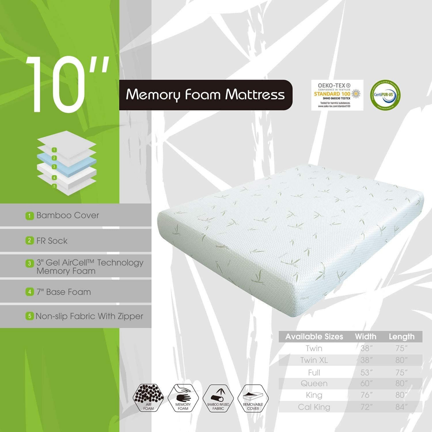 MLILY 10" Dreamer Mattress